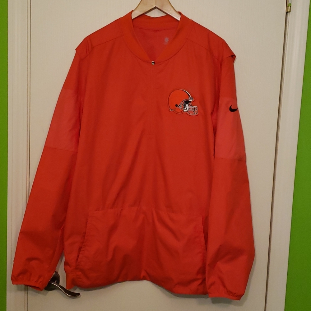 Cleveland Browns Nike Dri-Fit 1/4 Zip Jacket